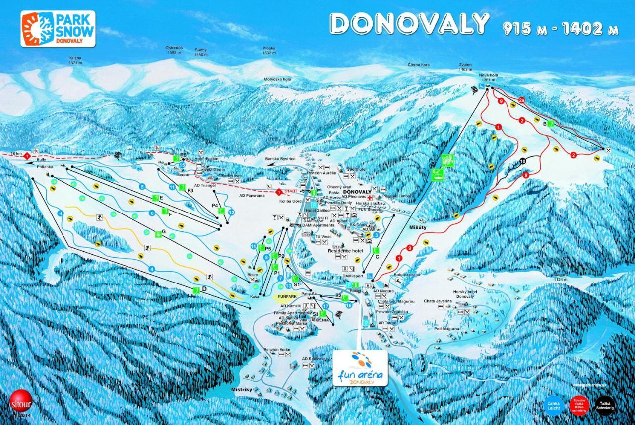 Apartmán&štúdio Tyrkys Spiežovec Donovaly Exteriér fotografie