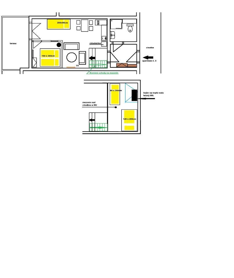 Apartmán&štúdio Tyrkys Spiežovec Donovaly Exteriér fotografie